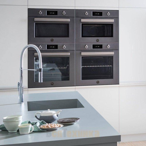 Встраиваемый электрический духовой шкаф Bertazzoni Professional F6011PROVРTN черный