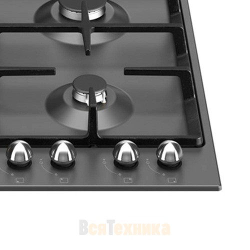 Газовая варочная панель Bertazzoni Heritage P604LHERNE черная