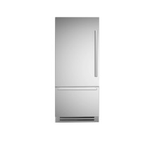 Встраиваемый двухкамерный холодильник Bertazzoni REF90PIXL стальной