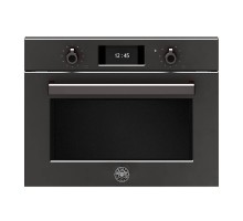 Встраиваемый комбинированный духовой шкаф с паром Bertazzoni Professional F457PROVTN черный