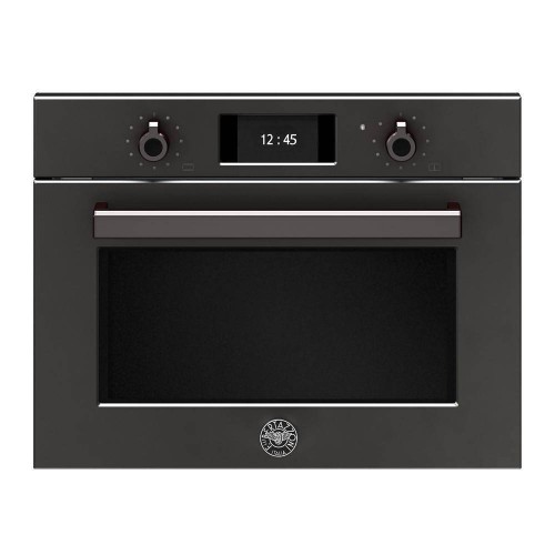 Встраиваемый комбинированный духовой шкаф с паром Bertazzoni Professional  F457PROVTN черный купить за 197 900 руб в интернет-магазине ВсяТехника24 с  доставкой