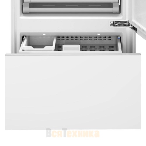Встраиваемый комбинированный холодильник Bertazzoni REF90PRL белый