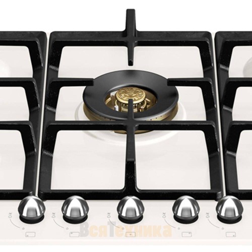 Газовая варочная панель Bertazzoni Heritage P755CHERAX бежевая