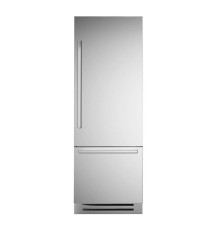 Встраиваемый двухкамерный холодильник Bertazzoni REF75PIXR стальной