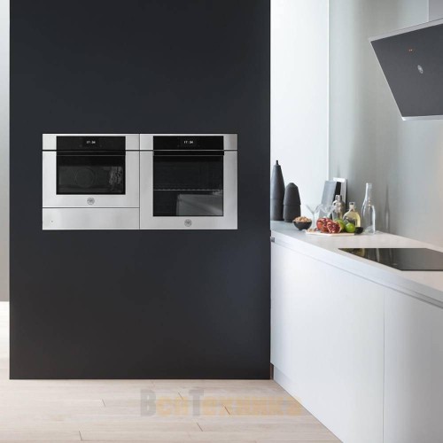 Встраиваемый комбинированный духовой шкаф Bertazzoni Modern F457MODVTX стальной