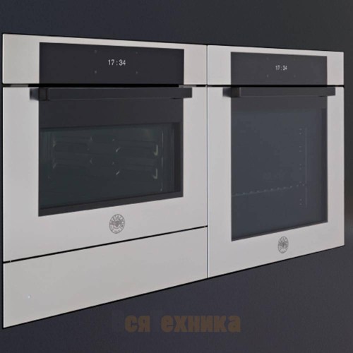 Встраиваемый комбинированный духовой шкаф Bertazzoni Modern F457MODVTX стальной
