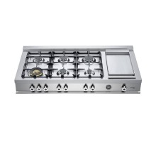 Газовая варочная панель Bertazzoni Professional CB486G00X стальная
