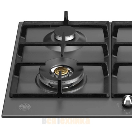 Газовая варочная панель Bertazzoni Heritage P604LHERNE черная