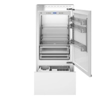 Встраиваемый комбинированный холодильник Bertazzoni REF90PRR белый