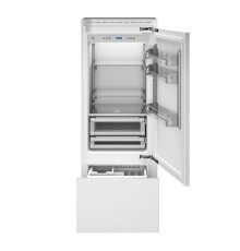 Встраиваемый двухкамерный холодильник Bertazzoni REF75PRR белый