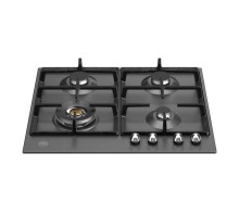 Газовая варочная панель Bertazzoni Heritage P604LHERNE черная