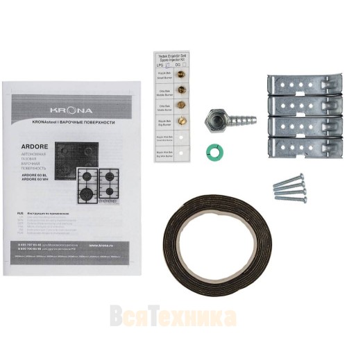 Варочная панель Krona ARDORE 60 WH