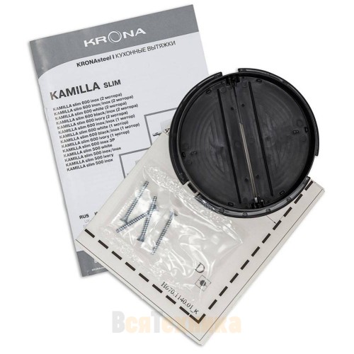 Вытяжка Krona KAMILLA slim 500 inox