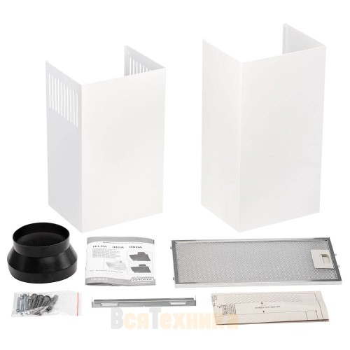 Вытяжка Krona IRIDA 600 white sensor