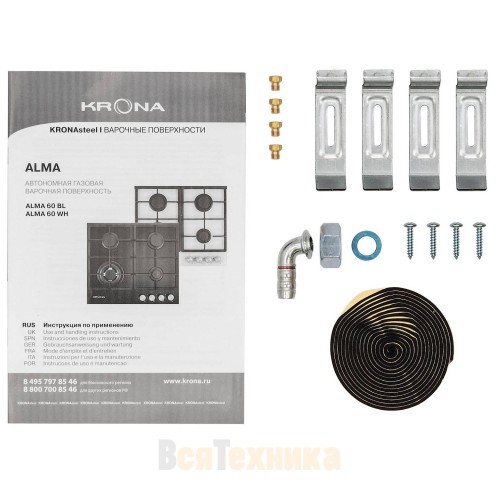 Варочная панель Krona ALMA 60 WH