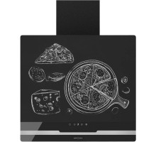 Вытяжка Krona DOMENIKA 600 BLACK/INOX S