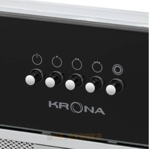 Вытяжка Krona ELISA 600 GLASS BLACK PB
