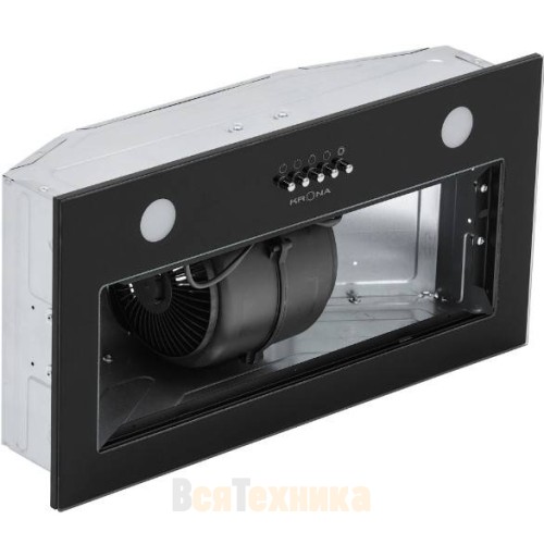 Вытяжка Krona ELISA 600 GLASS BLACK PB