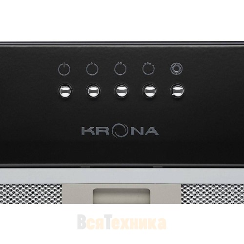 Вытяжка Krona RUNA 600 black PB