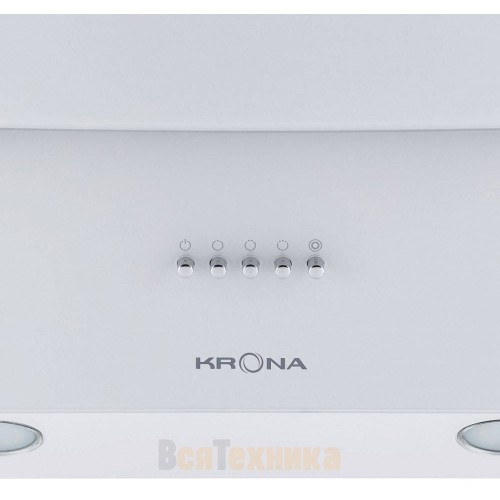 Вытяжка Krona INGA 600 white push button