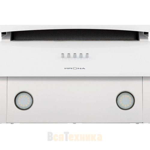 Вытяжка Krona INGA 600 white push button
