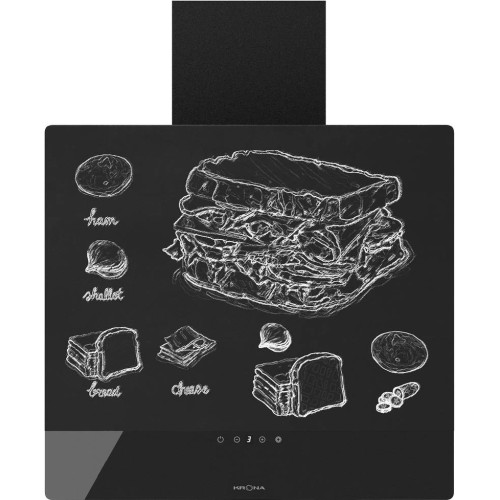 Вытяжка Krona DOMENIKA 600 BLACK S