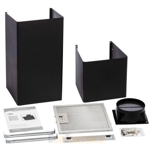 Вытяжка Krona LIVA 600 black S