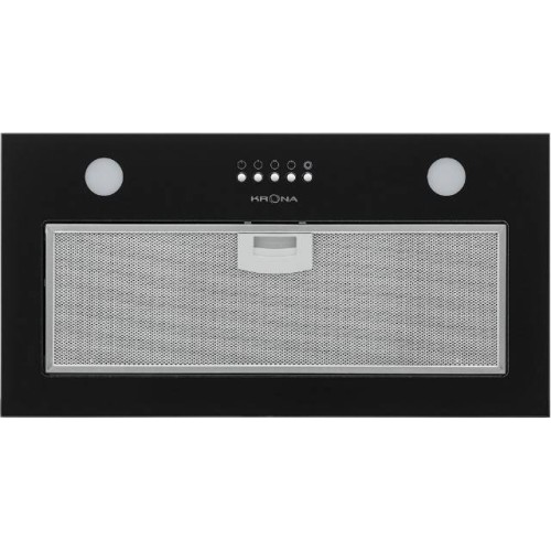 Вытяжка Krona LUISA 600 GLASS BLACK PB