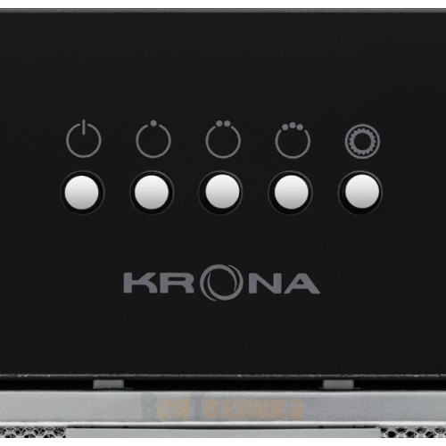 Вытяжка Krona LUISA 600 GLASS BLACK PB