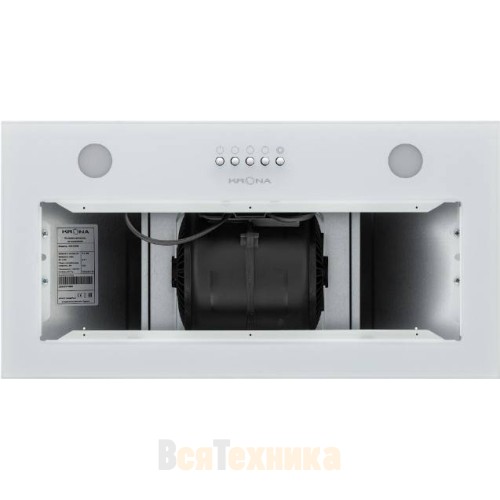 Вытяжка Krona LUISA 600 GLASS WHITE PB