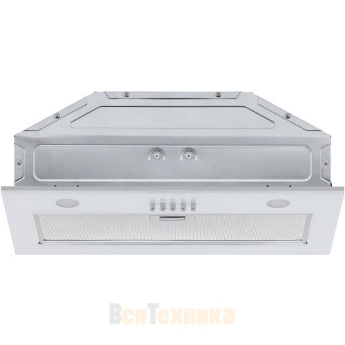 Вытяжка Krona LUISA 600 GLASS WHITE PB