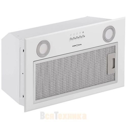 Вытяжка Krona Ameli 600 white PB
