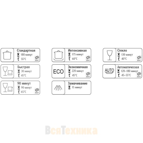 Встраиваемая посудомоечная машина Krona KAMAYA 60 BI