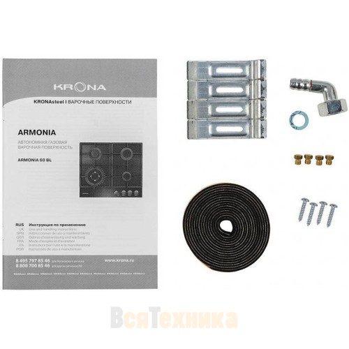 Варочная панель Krona ARMONIA 60 BL