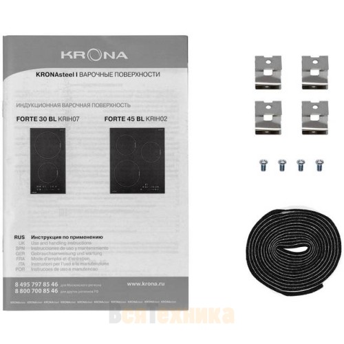 Варочная панель Krona FORTE 30 BL индукционная