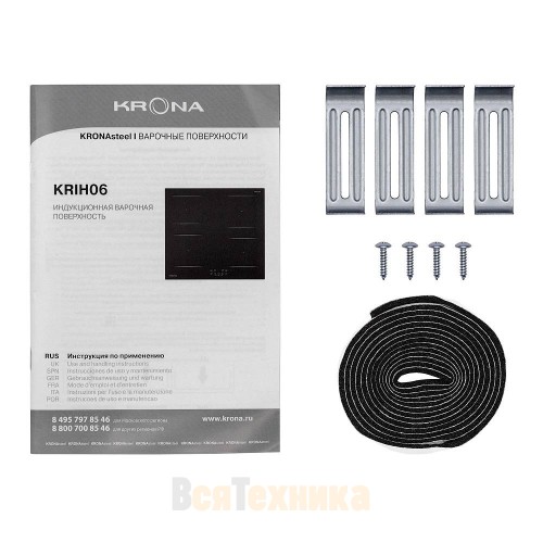 Варочная панель Krona REMO 60 BL индукционная