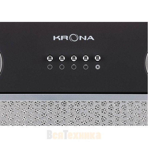 Вытяжка Krona SELINA 600 black PB