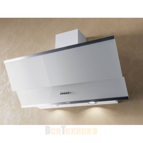 Вытяжка Krona IRIDA 900 white push button
