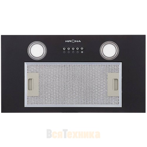 Вытяжка Krona SELINA 600 black PB