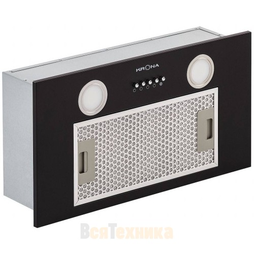 Вытяжка Krona SELINA 600 black PB