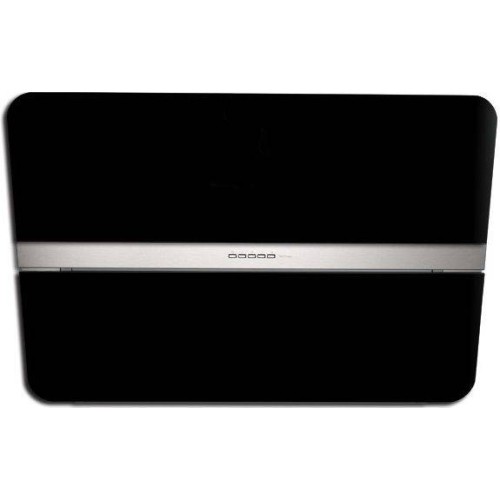 Вытяжка Falmec Silence FLIPPER NRS 85 inox vetro nero (800)