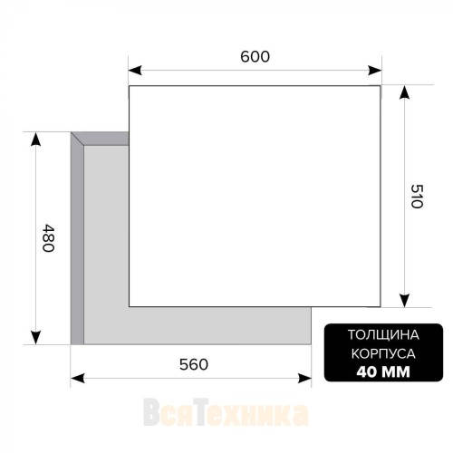 Варочная панель LEX GVG 640-1 BL