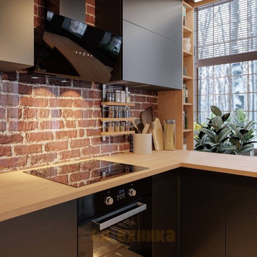 Вытяжка кухонная LEX Plaza GS 600 Black