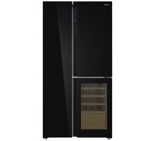 Холодильник HIBERG RFS-700DX NFGB Inverter Wine