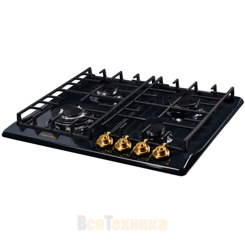 Газовая варочная панель Kuppersberg FV6TGRZ ANT BRONZE