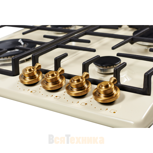 Газовая варочная панель Kuppersberg FV6TGRZ C Bronze