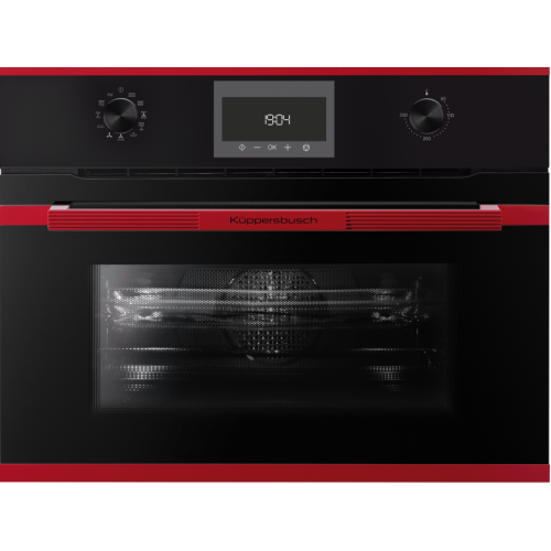 Компактный духовой шкаф с микроволнами Kuppersbusch CBM 6330.0 S8 Hot Chili