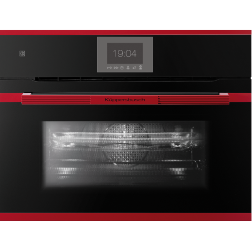 Компактный духовой шкаф с микроволнами Kuppersbusch CBM 6550.0 S8 Hot Chili