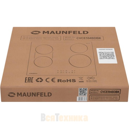 Электрическая варочная панель Maunfeld CVCE594BDBK