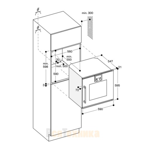 Духовой шкаф Gaggenau BOP 220-131